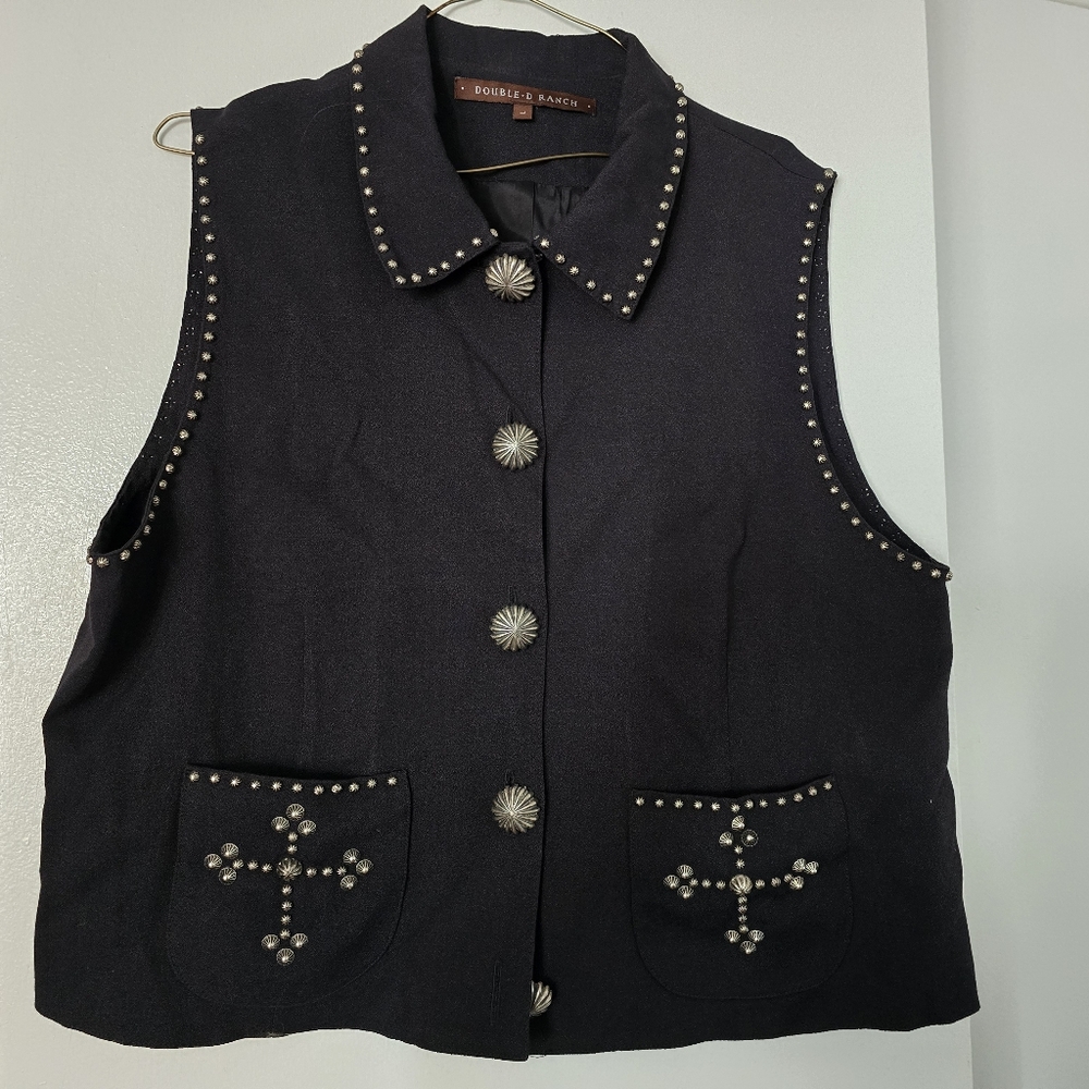 Double D  ranch wear vest